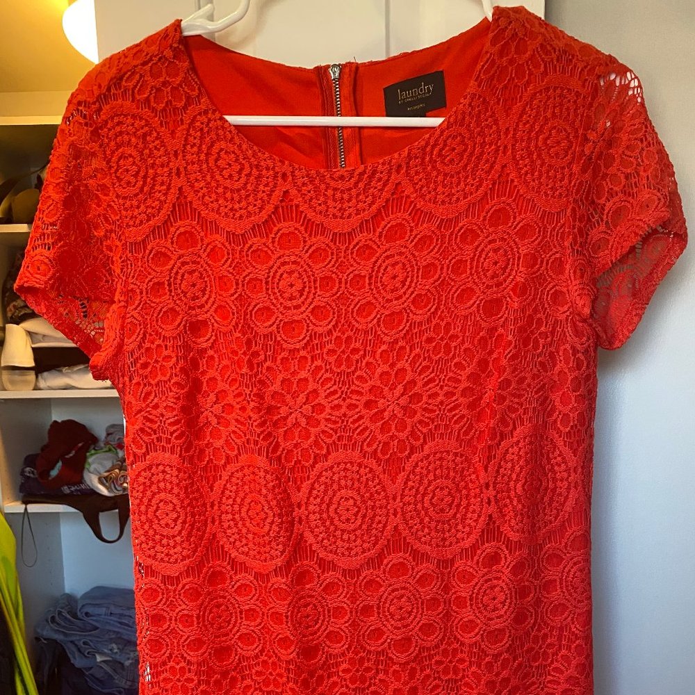 Trim Lace Dress